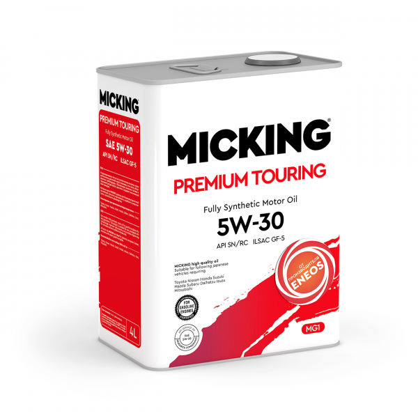 моторное масло micking  premium touring mg1 5w-30 sn/rc. акция 4л+1л, AOIL4070