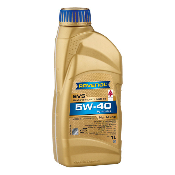 5w40 1л масло моторное ravenol svs 5w40 sn plus/sp, 111510000101999