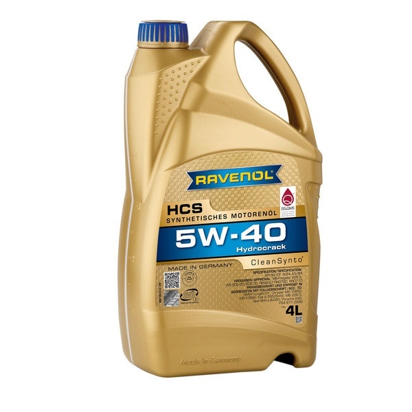 5w40 4л ravenol hcs (sn/cf ) mb229.5/ vw505/rn0710, 111210500401999