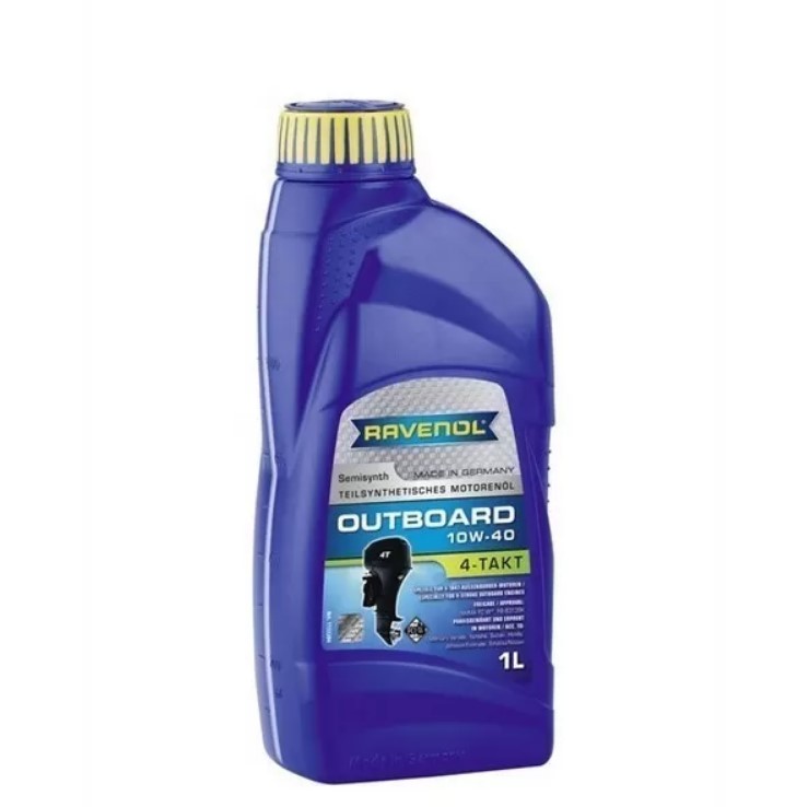 10w40 1л ravenol outboarder 4t для лодочных моторов, 115320400101999