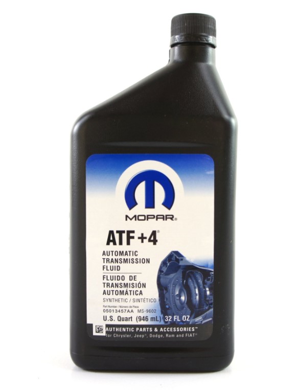жидкость для акпп 0.946л atf +4 mopar, 68218057AС
