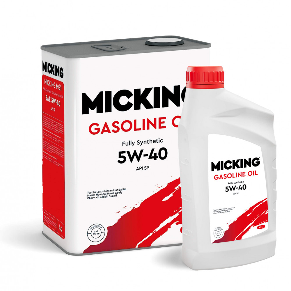 5w40 4л mickiing mg1 sp синтетика ( 4l +1l ), AM2134