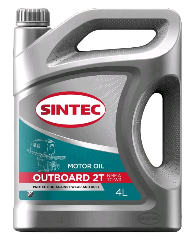 масло 4l sintec outboard 2t tc-w3, 101901