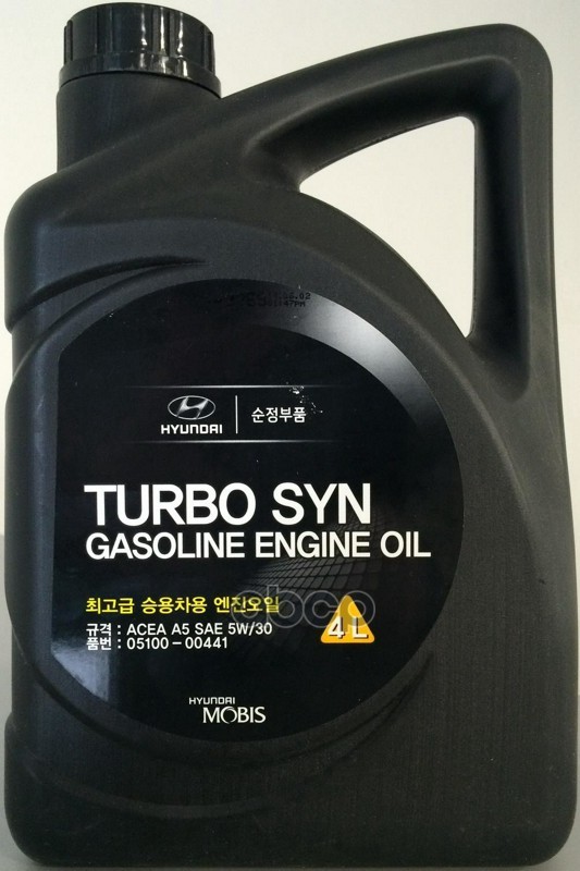 5w30 4л hyundai  turbo syn gasoline синт., 0510000441
