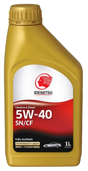5w40 1л idemitsu (sn/сf) синт. fully-synthetic, 30015048724