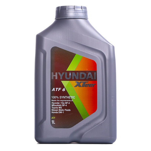 жидкость для акпп 1л atf d-vi hyundai xteer, 1011412