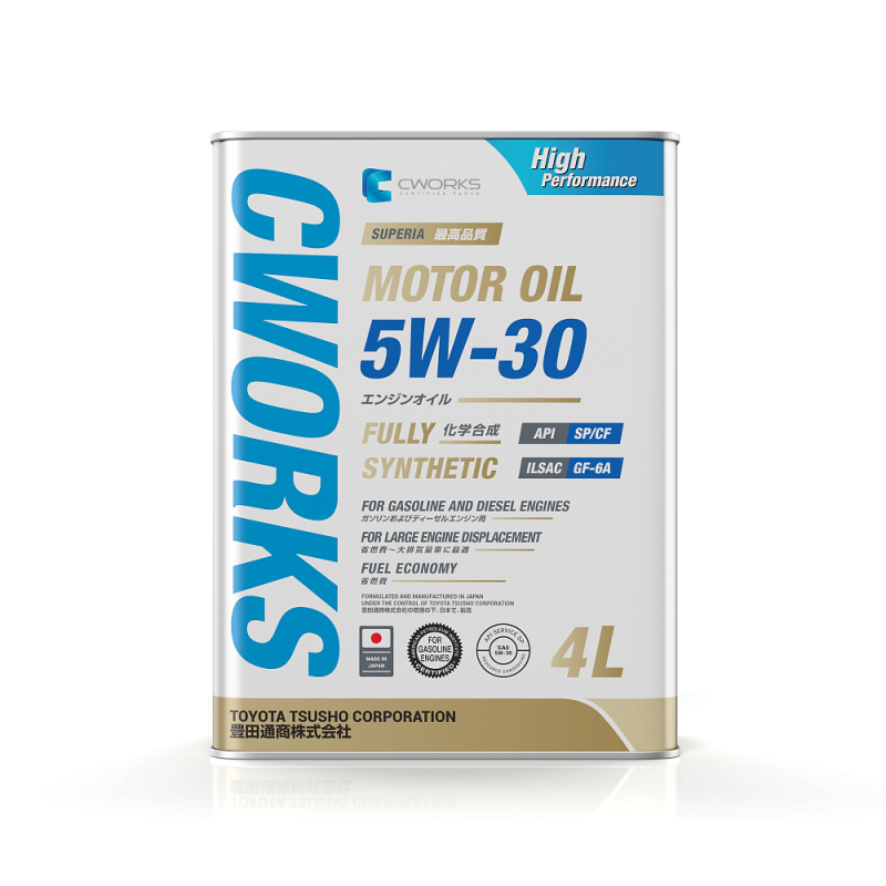 5w30 4l cworks superia (sp/cf) gf-6a, A13SR1004