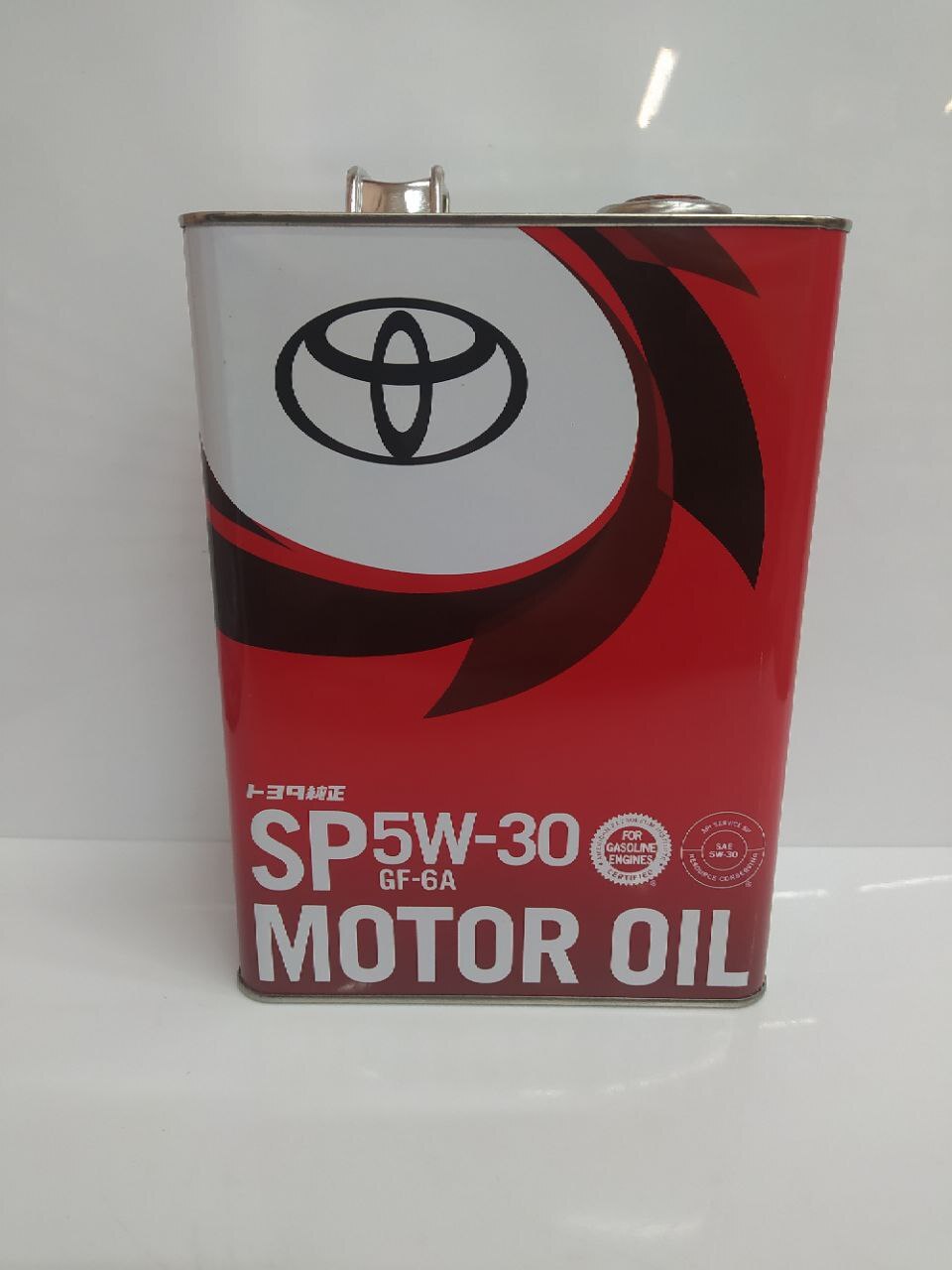 5w30 4л toyota motor oil sp (железо) япония внутренний рынок, 0888013705